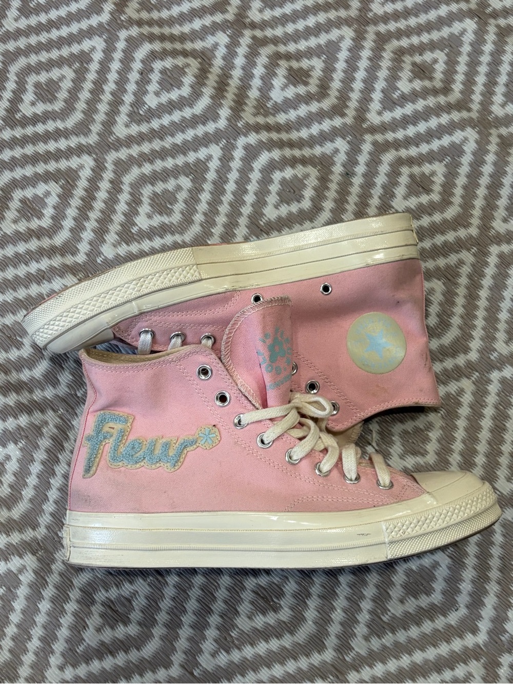 Converse Golf Le Fleur x Chuck 70 Blossom Almond Tyler The Creator Men Sz 9